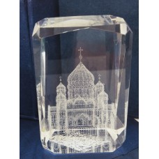 Куб  Храм 950руб оптическое стекло  55мм