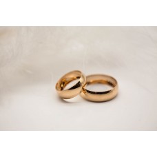 з-30020 кольцо венчальное золото 585  2,33г  размер 16