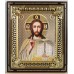 Икона 18х24 голография 1100руб.св.киот Иисус Христос 