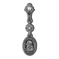 18611R Подвеска серебро 925 2,16гр 1100руб  Владимирская Икона Божией Матери
