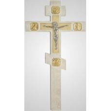Крест напрестольный №10-4 малый никель, золочение 19500руб