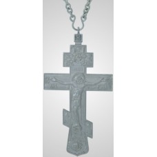 Крест иерейский  мельхиор 4200 руб