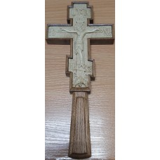 Крест деревянный резной 8-ми конечный 42см 7000руб
